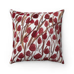 Load image into Gallery viewer, Grace&#39;s Garden | Faux Suede Square Pillow Case
